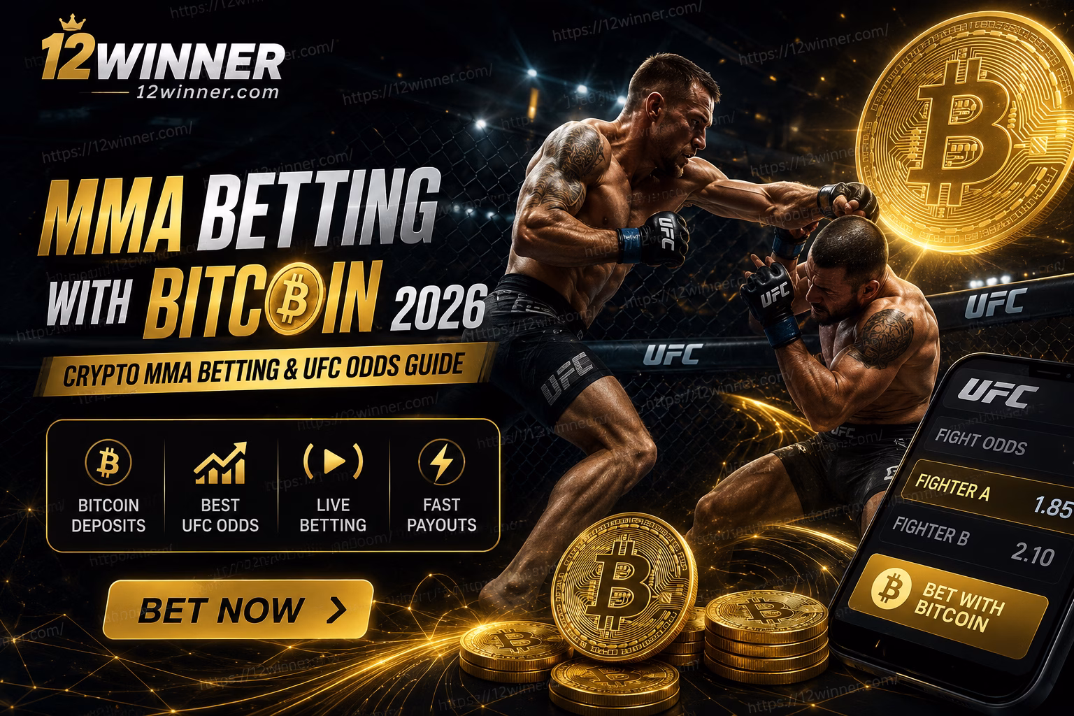 MMA Betting with Bitcoin 2026 Crypto MMA Betting, UFC Odds & Safe Payments